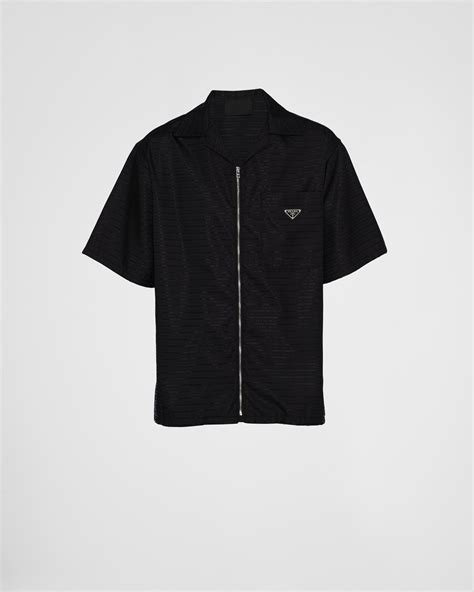 camicia prada maniche corte|Nuova collezione di camicie da donna di Prada su Farfetch.